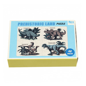 REX LONDON - PREHISTORIC LAND MATCHBOX PUZZLE