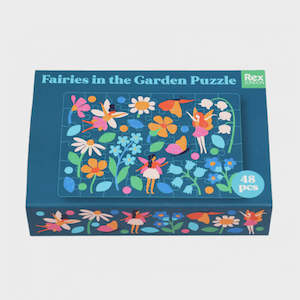 REX LONDON - FAIRIES IN THE GARDEN MATCHBOX PUZZLE