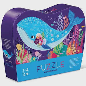 Crocodile Creek - Mini Puzzle Whale Wonder