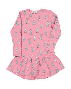 KISSED BY RADICOOL - BUNNIES FRILL DRESS (pre order)