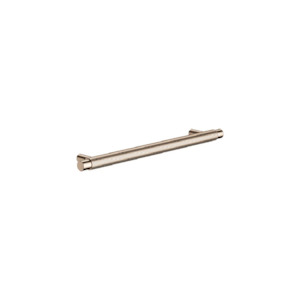 Meir Öppen Linear Knurled Round Pull Cabinet Handle 200mm | Champagne