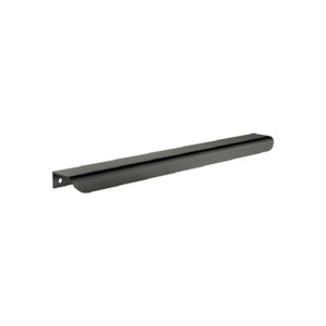 Meir Öppen Edge Pull Cabinet Handle 300mm | Shadow Gunmetal