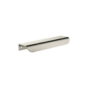 Bathroom and toilet fitting: Meir Öppen Edge Pull Cabinet Handle 150mm | Brushed Nickel