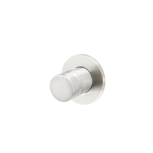 Bathroom and toilet fitting: Meir Round Pinless Wall Mixer | Brushed Nickel