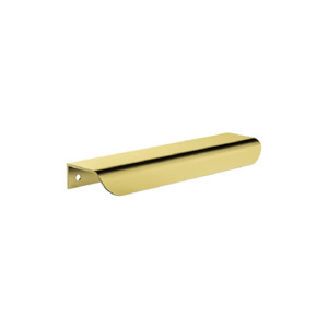 Bathroom and toilet fitting: Meir Öppen Edge Pull Cabinet Handle 150mm | Tiger Bronze