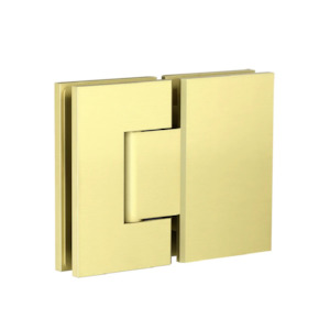 Meir Glass To Glass Shower Door Hinge | Tiger Bronze