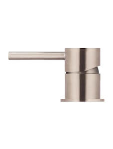 Meir Round Deck Mounted Mixer | Champagne