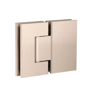 Meir Glass To Glass Shower Door Hinge | Champagne