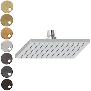 The Watermark Collection Edge Deluge 200mm Shower Head Only