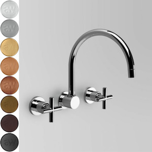 Bathroom and toilet fitting: Astra Walker Icon + Gooseneck Wall Set