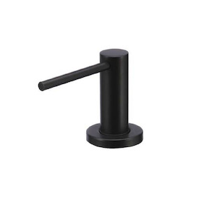 Meir Round Soap Dispenser | Matte Black