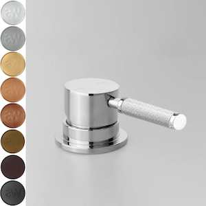 Bathroom and toilet fitting: Astra Walker Knurled Icon + Lever Hob Mixer