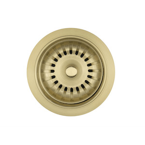 Bathroom and toilet fitting: Mercer Aurora 90mm Basket Waste | Brass