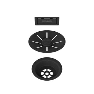 Bathroom and toilet fitting: Blanco Single Bowl Basket Waste Kit | Matte Black