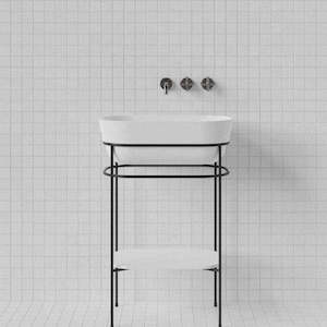 Mains Water Co | Eve Pedestal Basin with Frame Stand