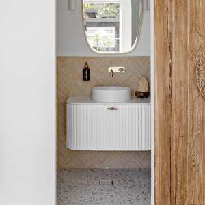 Bathroom and toilet fitting: Vanity Co | Firenza Fluted Vanity