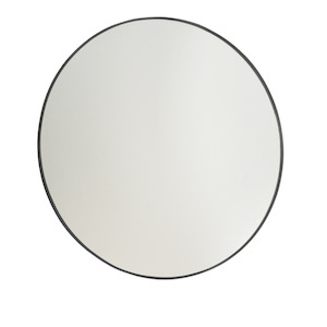 Frame 900 Round Mirror | Black