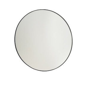 Frame 600 Round Mirror | Black