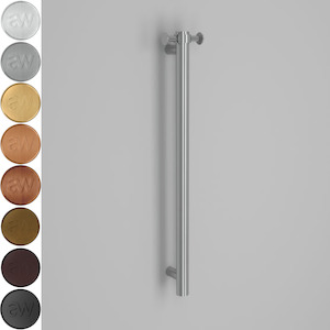 Bathroom and toilet fitting: Astra Walker Icon Vertical Heated Towel Rail 900mm