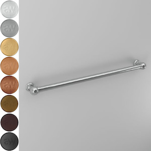 Bathroom and toilet fitting: Astra Walker Olde English Heated Towel Rail 800mm