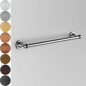 Bathroom and toilet fitting: Astra Walker Olde English Single Towel Rail 900mm