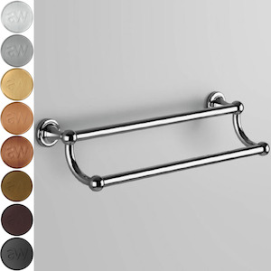 Astra Walker Olde English Double Towel Rail 900mm