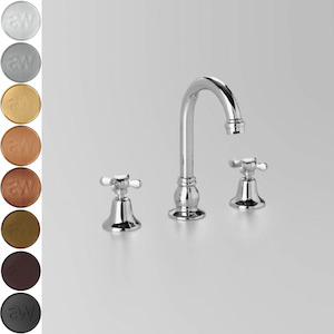 Bathroom and toilet fitting: Astra Walker Olde English Gooseneck Basin Set