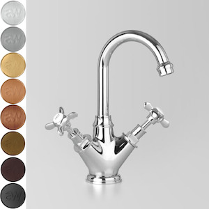 Astra Walker Olde English Gooseneck Basin Mixer