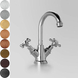 Astra Walker Edwardian Gooseneck Basin Mixer