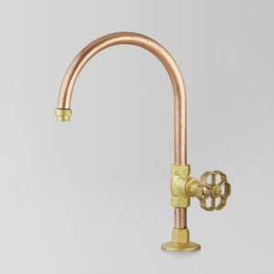 Astra Walker Eden Pillar Tap | Brass Handle