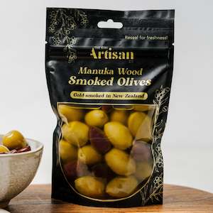 Manuka Wood Smoked Olives