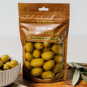 Truffle Oil Infused Olives