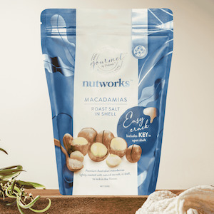 Our Artisan: Macadamias - Roast Salt in Shell 500g