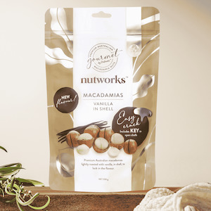 Our Artisan: Macadamias - Vanilla in Shell 500g