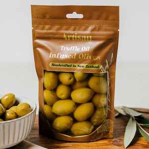 Truffle Oil Infused Olives