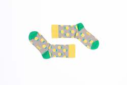 Yellow Pineapple Sock