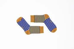 Barcelona Mustard God Sock