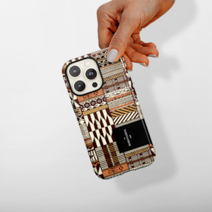 Clothing: Tough Phone Case - Apia Mosaic - AU/NZ/USA