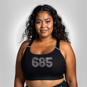 Clothing: Seamless Sports Bra - 685 - AU/NZ/USA