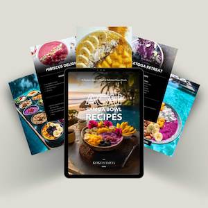 Clothing: E-Book - Acai Samoa Bowl Recipes