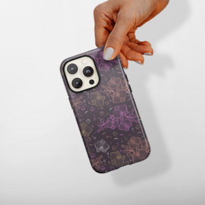 Clothing: Tough Phone Case - Power Petals - AU/NZ/USA