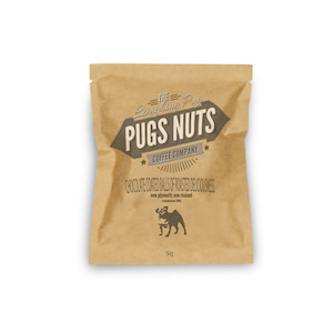 "The Pugs Nuts" 70gm Premium Dark Chocolate Coated Coffee Beans