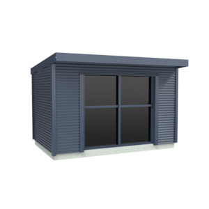 Duratuf Lifestyle Kaipara Cabin - 4.000W x  2.550D  (Zinc Finish)