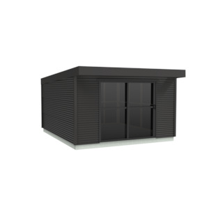 Furniture: Duratuf Lifestyle Glenburn Cabin - 4.200W x 4.800D (Zinc Finish)