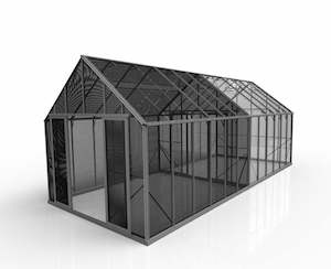 Furniture: Winter Gardenz Multizone Greenhouse 10x24 (3220mm x 7680mm x 3150mm)