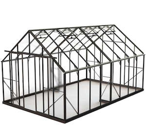 Winter Gardenz Greenhouse 10x16 (3220mm x 5138mm x 2850mm) - Toughened Glass