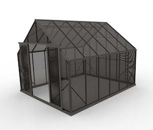 Furniture: Winter Gardenz Greenhouse 10x12 (3220mm x 3844mm x 2850mm) - Shade Mesh