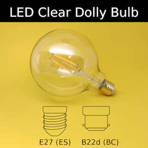 LED Clear Dolly Bulb