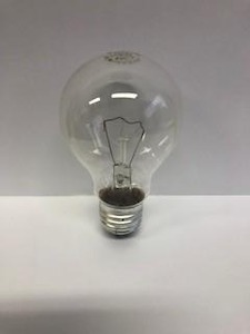 25 watt E27 Base Incandescent Gls  Lamp Clear Finish