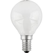 Halogen Fancy Round 42 Watt Ses base Pearl